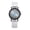 White, variant on Women's Stretch Band Watch: Analog Quartz Movement Large Number Dial Stainless Steel Elastic Strap Sunray Dial Wristwatch for Women