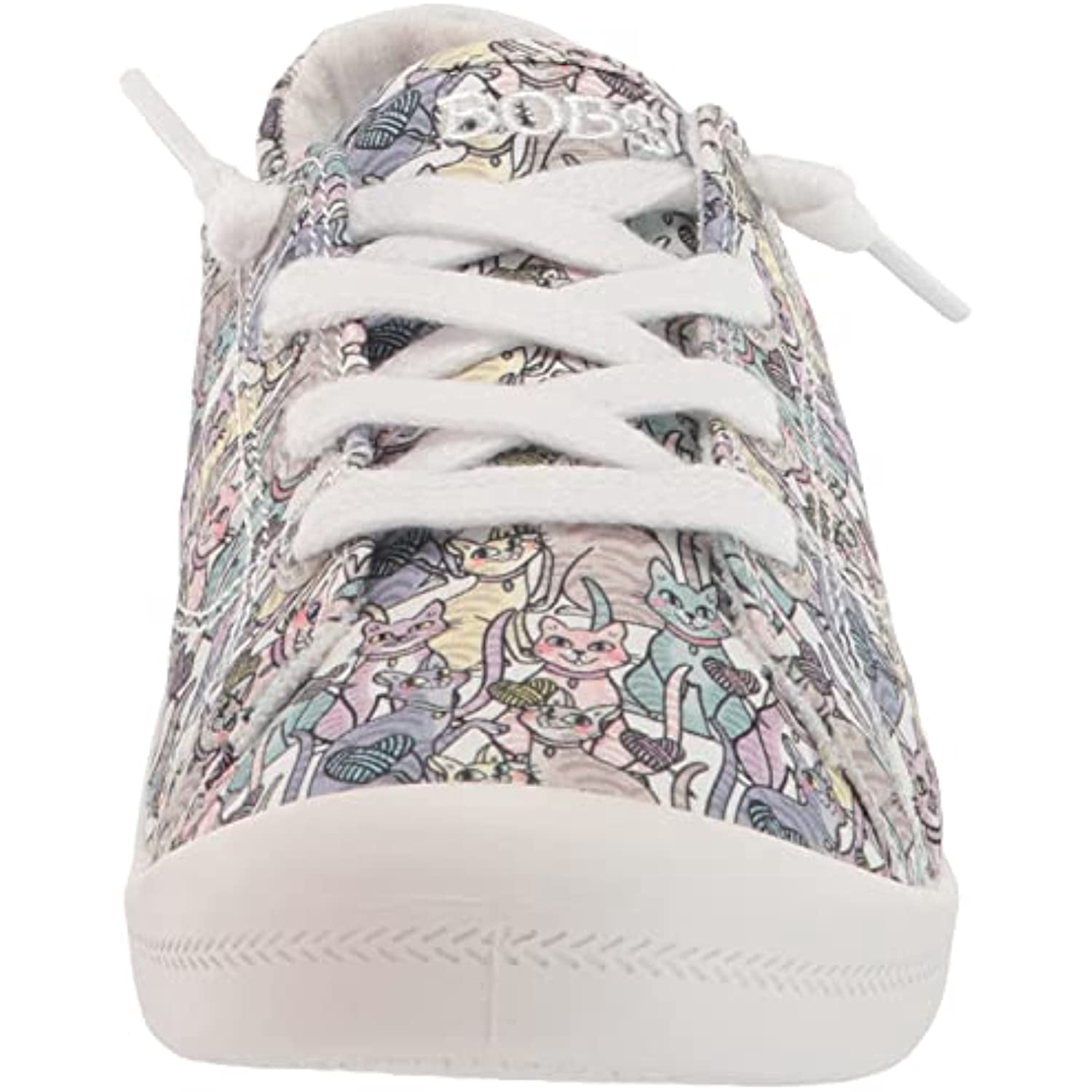 Skechers Women's BOBs Beach Bingo Knitting Paws Slip-on Comfort Bump Toe Sneaker