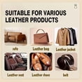 thumbnail image 5 of CaiTeLin Leather Polish Spray 3.4 fl oz, Leather Cleaner Conditioner for Furniture, Shoes, Car Seats, Bags, Jacket, Sofa, Home, Office, Garage, Daily Care Restoration, Maintenance Tool, 5 of 6