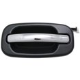 thumbnail image 2 of For Cadillac Escalade Door Handle 2000-2006 Exterior | Rear Driver Side Chrome Lever | Black Housing | GM1520142 | 15745141, 2 of 9