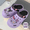 Purple black, variant on Kawaii Shoes Kuromi Slippers for Women Cute Garden Clogs Cartoon Indoor Slipper Outdoor Cloud Slides Girls Sandals