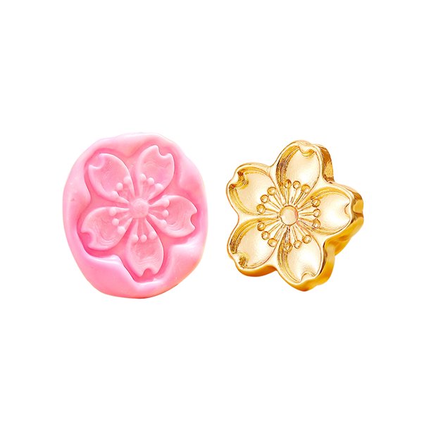 Sello de cera Vintage Cgtredaw Cherry Blossoms para Regalo