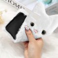 thumbnail image 2 of Plush Cat Phone Case Adorable Phone Protector Compatible with iPhone 12/12 Pro, 2 of 3