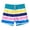 Colorful Wide Stripes, variant on Boys Swim Trunks Toddler Swim Shorts UPF 50+ Bathing Suit for Boy Swimsuit Quick Dry Mesh Beach Boardshorts Swimwear