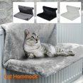 thumbnail image 2 of Chat Chaton Suspendu Radiateur Chiot Lit Chaud Polaire Panier Berceau Hamac Peluche, 2 of 8