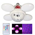 thumbnail image 2 of Lámpara de techo musical, luz LED Bluetooth de 48 W, luz musical con control remoto, lámpara musical con valor inmejorable, 2 of 12