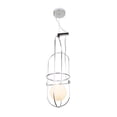 thumbnail image 1 of EQLight EQPCFMC09 25 x 8 in. Nicancil 1-Light Mid Century Chrome Pendant, 1 of 1