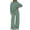 Green #006, variant on Womens Sweatsuits 2 Piece Set Casual Winter Long Sleeve Hoodie & Loose Wide Leg Sweatpants Fall Tracksuit 2026 XL