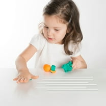 LEORX Acrylic Dowel Rods Experienced 20Pcs Transparent