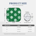 thumbnail image 3 of Balery Snowflake Sun Shield 2 Pack For Car Front Windows Foldable Sun Visor Protector Blocks Max Uv Rays And Keeps Your Vehicle Cool For Most Sedans Suv Truck, 3 of 7
