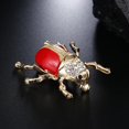 thumbnail image 1 of 1x Broche Forma De Broches Ropa Decoración Damas Broche Joyas Accesorios Broches rojo Fernando broche de insectos, 1 of 8