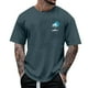 thumbnail image 1 of Tops para hombre, blusas y camisas de manga corta con cuello redondo para hombre, camisetas casuales con estampado de moda para hombre, blusa de manga corta, blusa de poliéster para hombre., 1 of 5