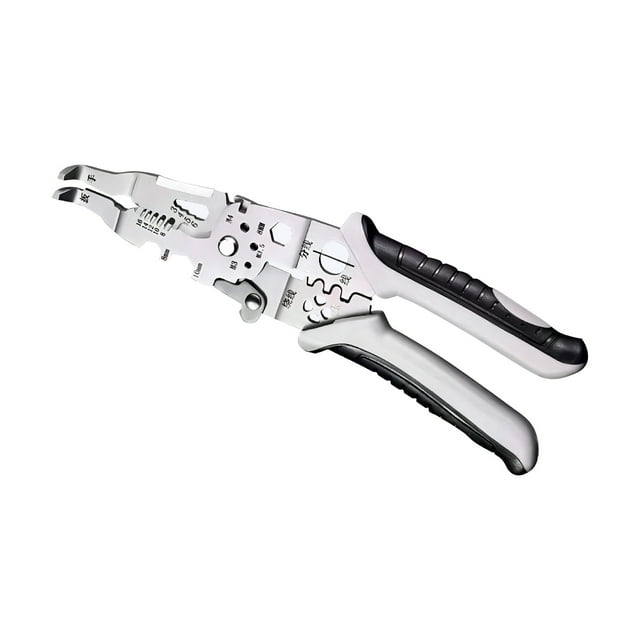 Price cut Multifunctional Elbow Wire Stripping Pliers With A Spring Keychain, Multifunctional Wire Stripper Crimper Cable, Wire Stripper Cable Stripper For Cutting