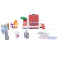 thumbnail image 2 of Playhouse Cash Register, Multifunctional Pretend Play Cashier Perfect Gift Math Skills Training  For Nursery For Children, 2 of 8