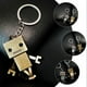 thumbnail image 2 of Robot Key Rings Metal Keychain for Keychains Assorted Ornament 2Pcs, 2 of 5