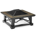 thumbnail image 1 of Crosley Furniture Alberta Métal Carré Foyer en Noir, 1 of 8