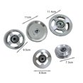 thumbnail image 5 of UDIYO Pulley Wheel Smooth Surface Easy to Replace Replacement Aluminium Alloy Bearing Pulley Wheel for Fitness Equipment, 5 of 7