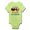 Kiwi, variant on CafePress - Half German Half American Body Suit - Baby Light Bodysuit, Size Newborn - 24 Months