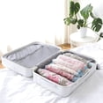 thumbnail image 2 of Clear Plastic Vacuum Bags Clothes Storage Bag Compressed Travel Organizer, 2 of 8