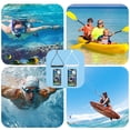 thumbnail image 3 of Fundas Impermeables para iPhone Universal Negro Blanco Pantalla Táctil Exterior Seaside Bolsa para T, 3 of 7