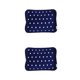 thumbnail image 3 of Inteprter Bolsa de agua caliente Dot, calentador de manos eléctrico de invierno, botella de agua caliente, bolsa de agua caliente de terciopelo a prueba punto azul profundo 2piezas Inteprter CBP049563, 3 of 5