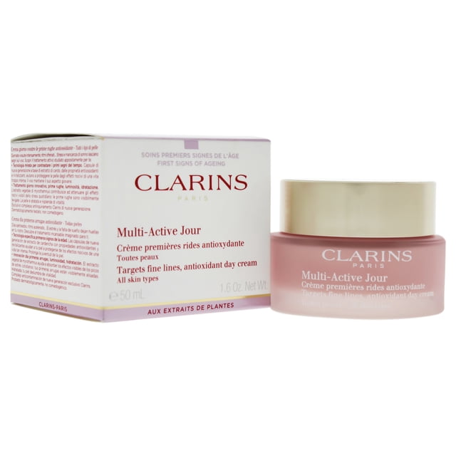 Multi-Active Day Cream - All Skin Types by Clarins for Women - 1.6 oz Cream