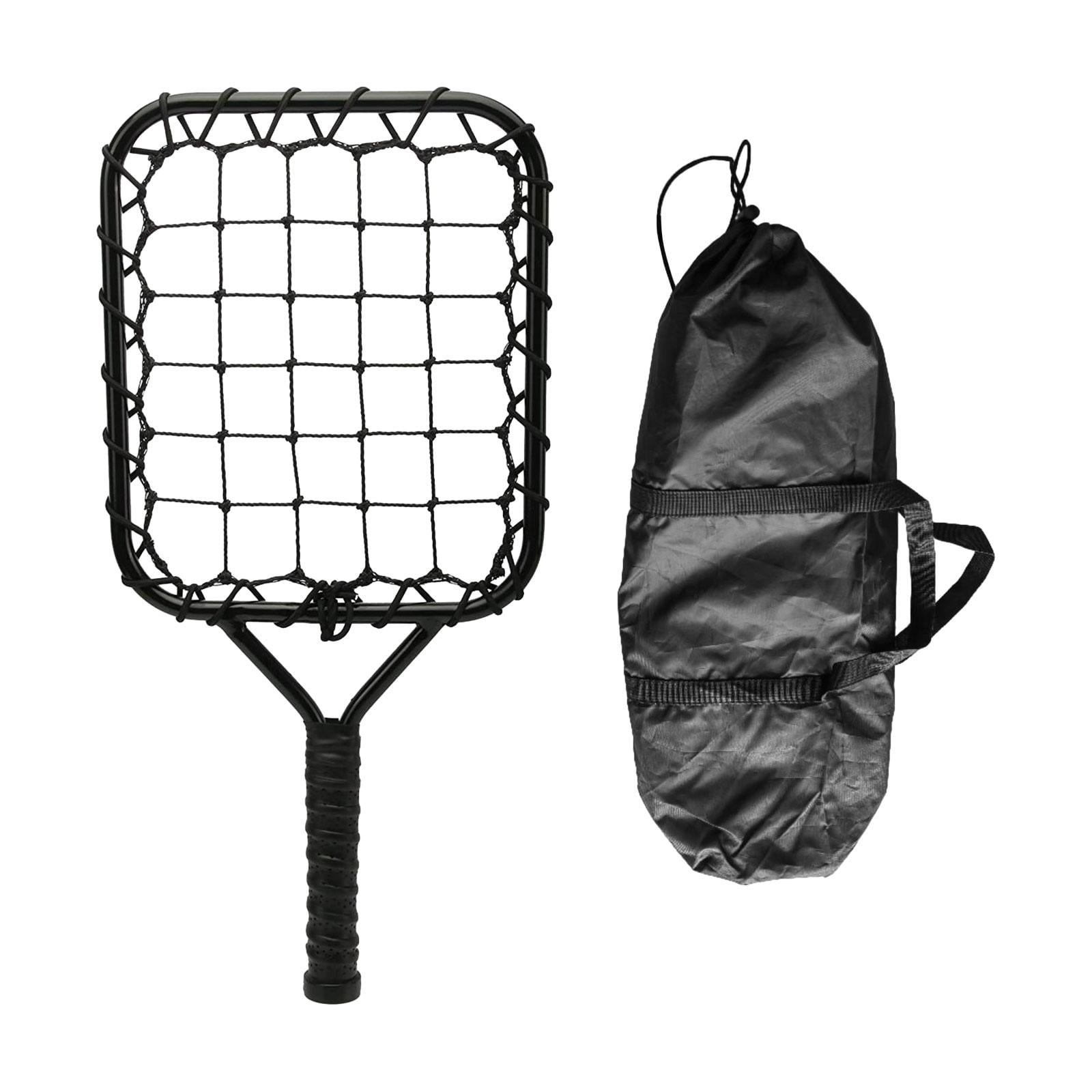harayaa Baseball Practice Racket, Softball Racquet, Iron Tube Frame Technique Practicing Black