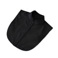 thumbnail image 1 of Youkk Women Simple Design Solid Color False Collar Girls Formal Fake Half Shirt Decorative Detachable Lapel Accessory Black Stand, 1 of 6