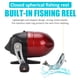 thumbnail image 1 of Relación de velocidad 3.1 / 1 Carretes de pesca en el mar con mosca de agua dulce Spincast cerrados Rojo Ndcxsfigh Para Estrenar, 1 of 6
