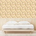 thumbnail image 4 of Ambesonne Feather Peel & Stick Wallpaper for Home, Fashion Style Pastel Tones, 13"x36", Beige Pale Camel, 4 of 6