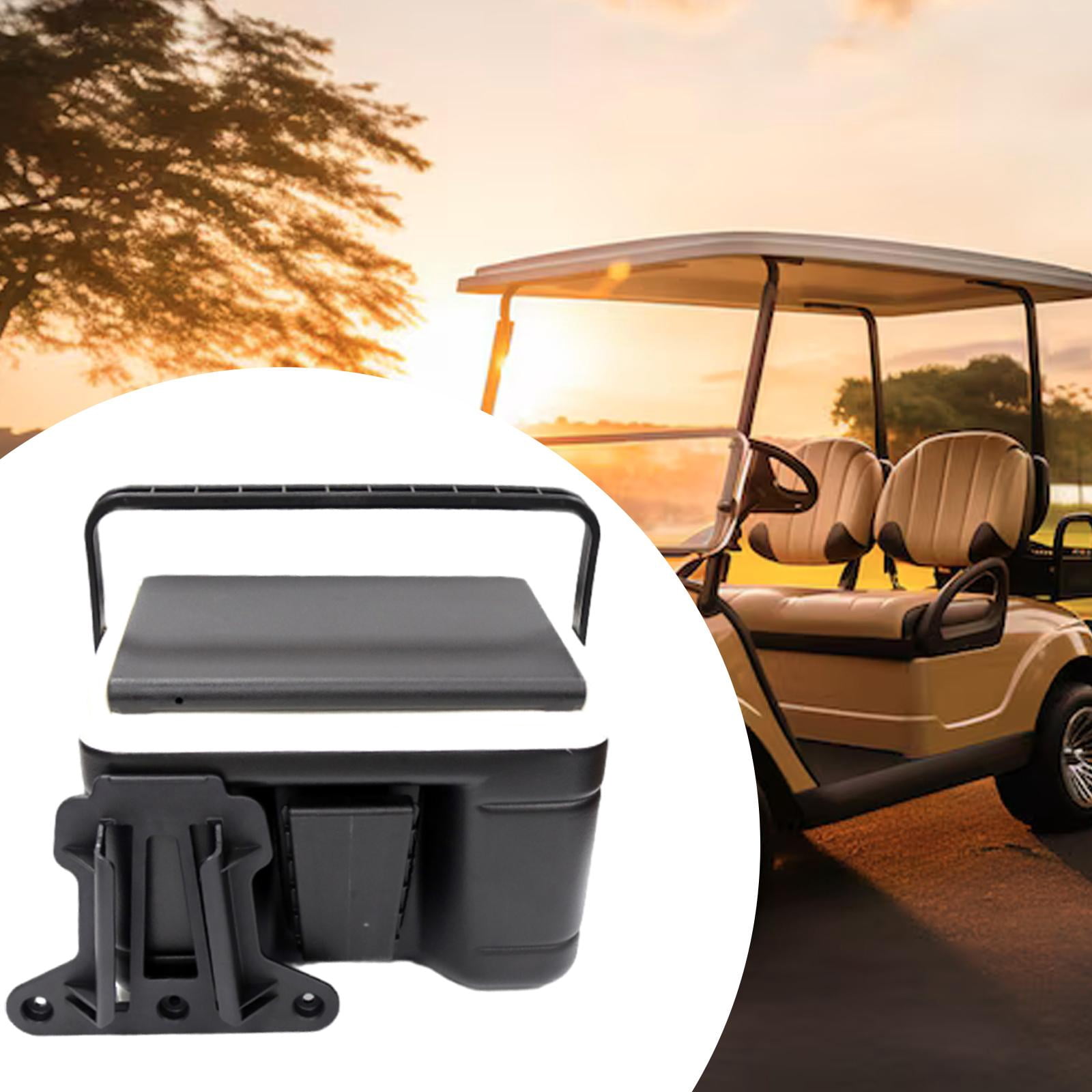 Tongina Ice Container Ice Chest Carrying Car Fridge 102588101 Car Ice Bucket Boxes for Tailgating with rack