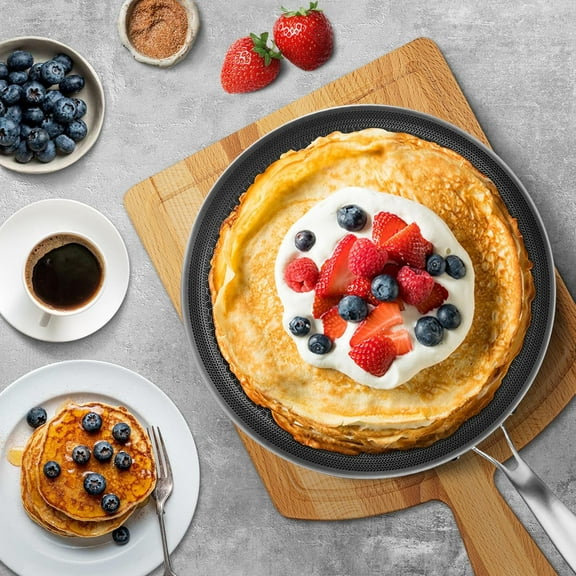 Nonstick Crepe Pan 10 inch Stainless Steel Crepe Pan