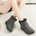 thumbnail image 4 of Bottines d'Hiver pour Femmes Doublure en Fourrure Imperméable Extérieur, 4 of 6