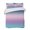 Blue, variant on Quilts Twin Size, Blue Purple Teal Ombre Cream Soft Comforter Bedding Set for Bed, Modern Abstract Art Aesthetics Lightweight Quilted Bedspread with Pillow Cover(2 Pieces) for All Season, 68x86 Inch