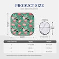 thumbnail image 3 of Balery Tropical Flamingo Parasol para parabrisas de coche de 2 piezas | Parasol plegable para parabrisas delantero de coche para la mayoría de sedanes-Medium, 3 of 6