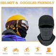 thumbnail image 5 of Ski Mask for Cold Weather Thermal Moisture Wicking Balaclava Neck Gaiter, 5 of 5