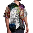 thumbnail image 2 of Mathematical Engineering Men's Short Sleeve Beach Shirts, Casual Button Down Poplin Printed Summer Tops - Unisex, 2 of 6