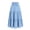 Blue, variant on (5-16 Years) Teen Girls Long Maxi Skirt Boho Cotton Crochet Flowy A-Line High Waisted Skirts 2026 Summer Beach Vacation Outfits