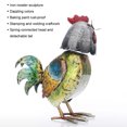 thumbnail image 2 of Colorida de gallo escultura de hierro arte estatua de Animal para estante de gabinete de Sunnimix estatua de estatuilla de gallo, 2 of 8
