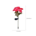 thumbnail image 3 of zhmrfg Solar LED Rose Flower Lights, Waterproof 7-Head Outdoor Garden Stake Lights, Perfect for Yard Pathways Patio Decor, Auto On/Off Energy Efficient Solar Powered Ideal for Garden Beautification, 3 of 6