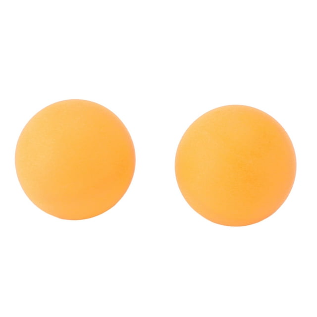 Table Tennis Ball, High Contrast Color 2 Pcs Plastic Table Tennis Game Balls for Entertainment