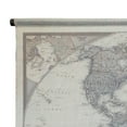 thumbnail image 5 of VIP Home &amp; Garden FF1044 48 in. The World Hanging Map Taupe, 5 of 5