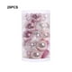 thumbnail image 5 of Yuarrent Adornos navideños vibrantes Bolas Decoraciones festivas Adornos de bolas navideñas brillantes Kits de decoración para fiestas Rosa, 5 of 6