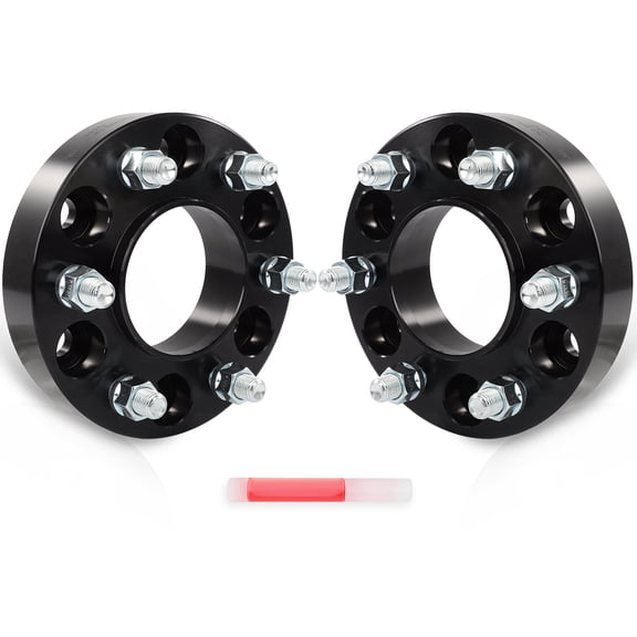 ECCPP fit for 2022-2024 for Ford Bronco 6x135 to 6x135 Wheel Spacers Hubcentric 1.25 inch 6 lug with Studs 14x1.5 Centric Bore 87mm