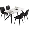 thumbnail image 1 of Mesa de Comedor de Marmol Granito Premium Houzer 162x90x74, 1 of 5