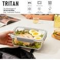thumbnail image 5 of 2.8L Tritan Plastic Food Storage Containers, 5 of 8