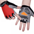 thumbnail image 4 of Riding Anti-skid Sweat Half Finger Gloves, Breathable, Suitable For Outdoor, Fitness, Mountaineering-week, 4 of 4