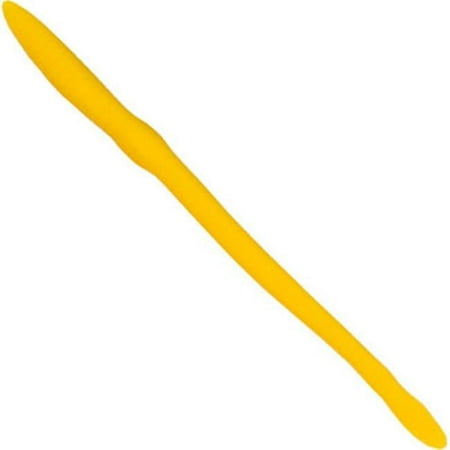 Creme Lure 105-66-7 6 in. Scoundrel Worm Yellow - Pack of 3