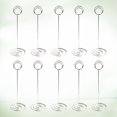 thumbnail image 6 of Worgeous Silver Iron Memo Holder for Decoration Perfect for Wedding Birthday Parties 220mm Round Shape, 6 of 8