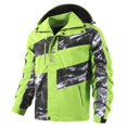 thumbnail image 4 of Men's Waterproof Rain Jacket Lightweight Rain Coat Men Windbreaker Fall Jacket with Hood for Outdoor Hiking Cycling 2026 Fall Outfits(010_Yellow,M), 4 of 4